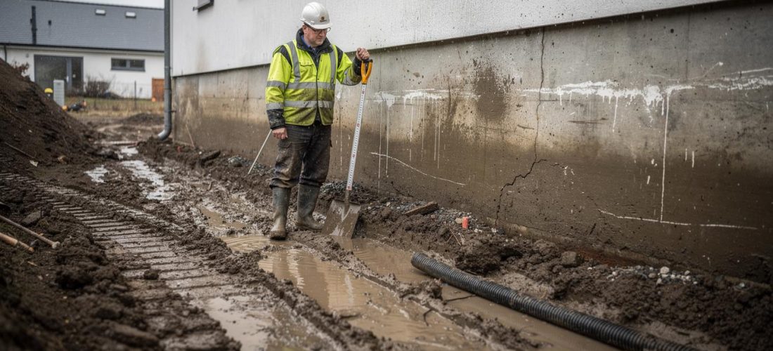 Infiltrations d'eau en sous-sol : la responsabilité du terrassier. - Featured Image